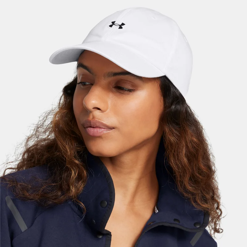 Under Armour White Women's Drive Cap for Women | Best Price UAE